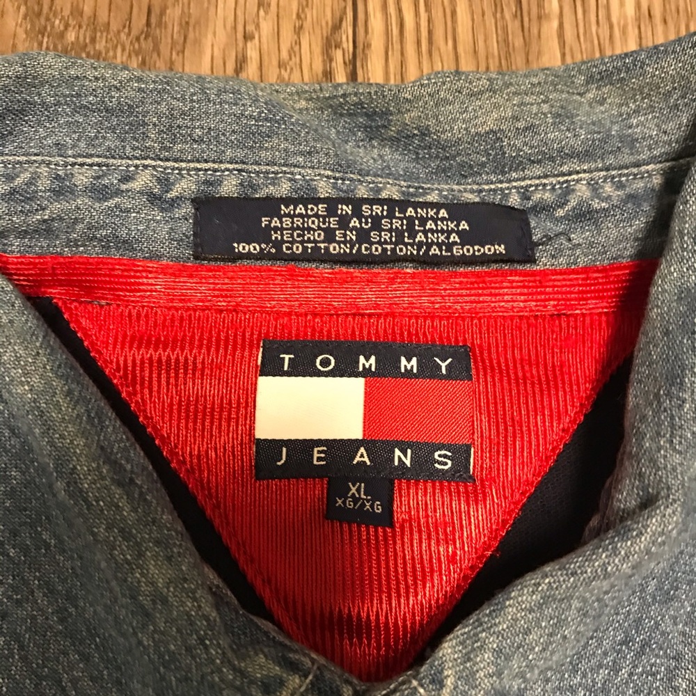 ❌Vintage Tommy Hilfiger Jeans Sport Edition Shirt❌ - Picture 4 of 8
